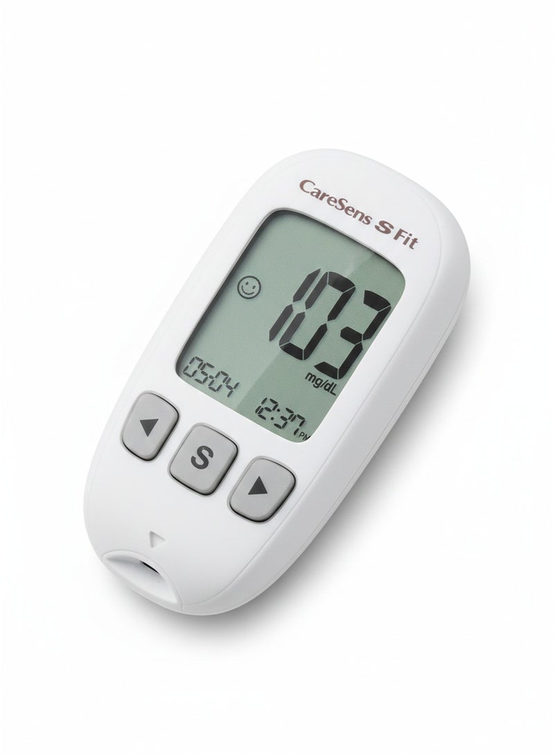 كيرسنس جهاز CareSens S Fit لقياس سكر الدم مصمم عشان يسهّل عليك المتابعة اليومية ويخليك مطمّن على صحتك في البيت أو أثناء الخروج - Image 1
